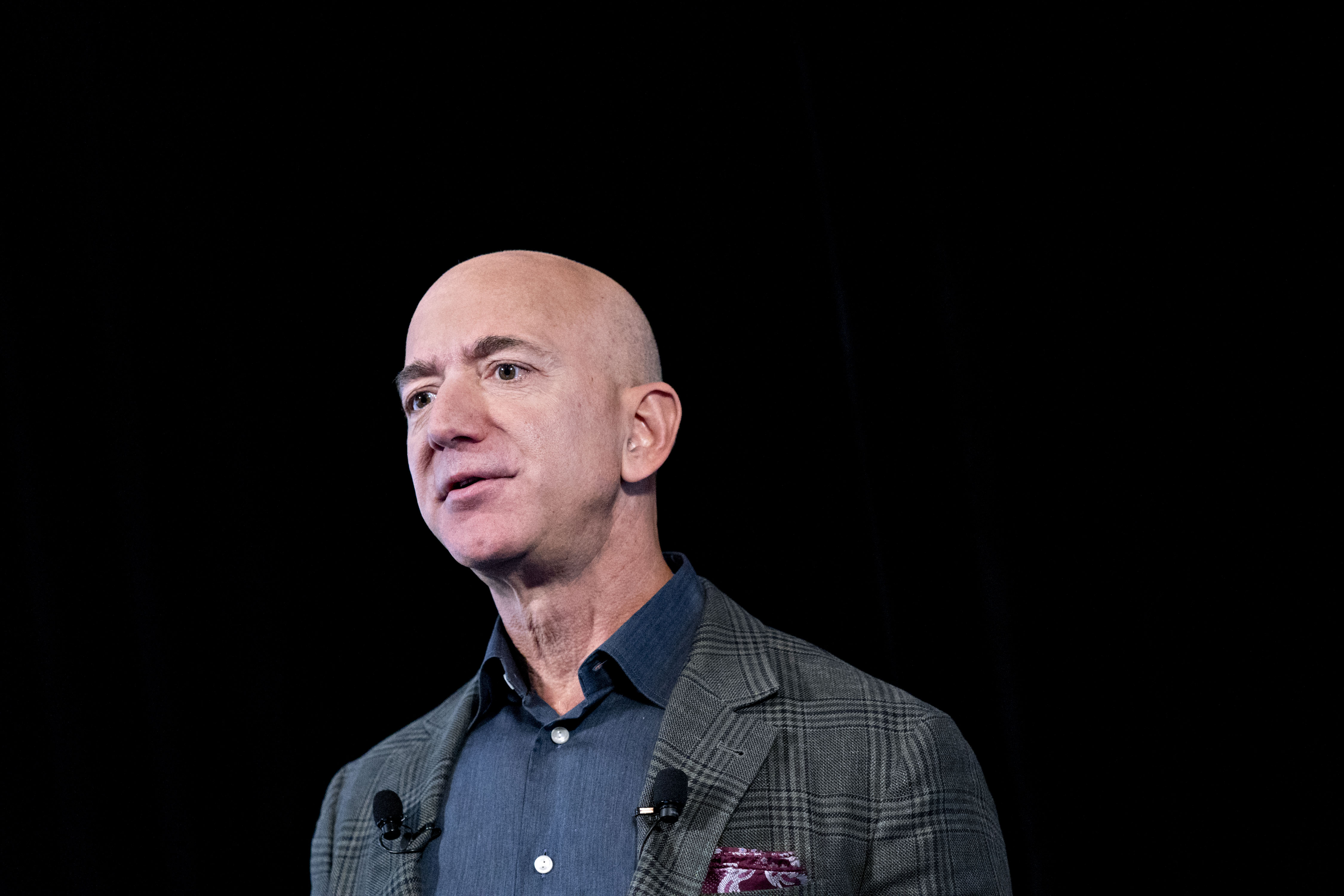 Amazon.com Inc. CEO Jeff Bezos Speaks At The National Press Club